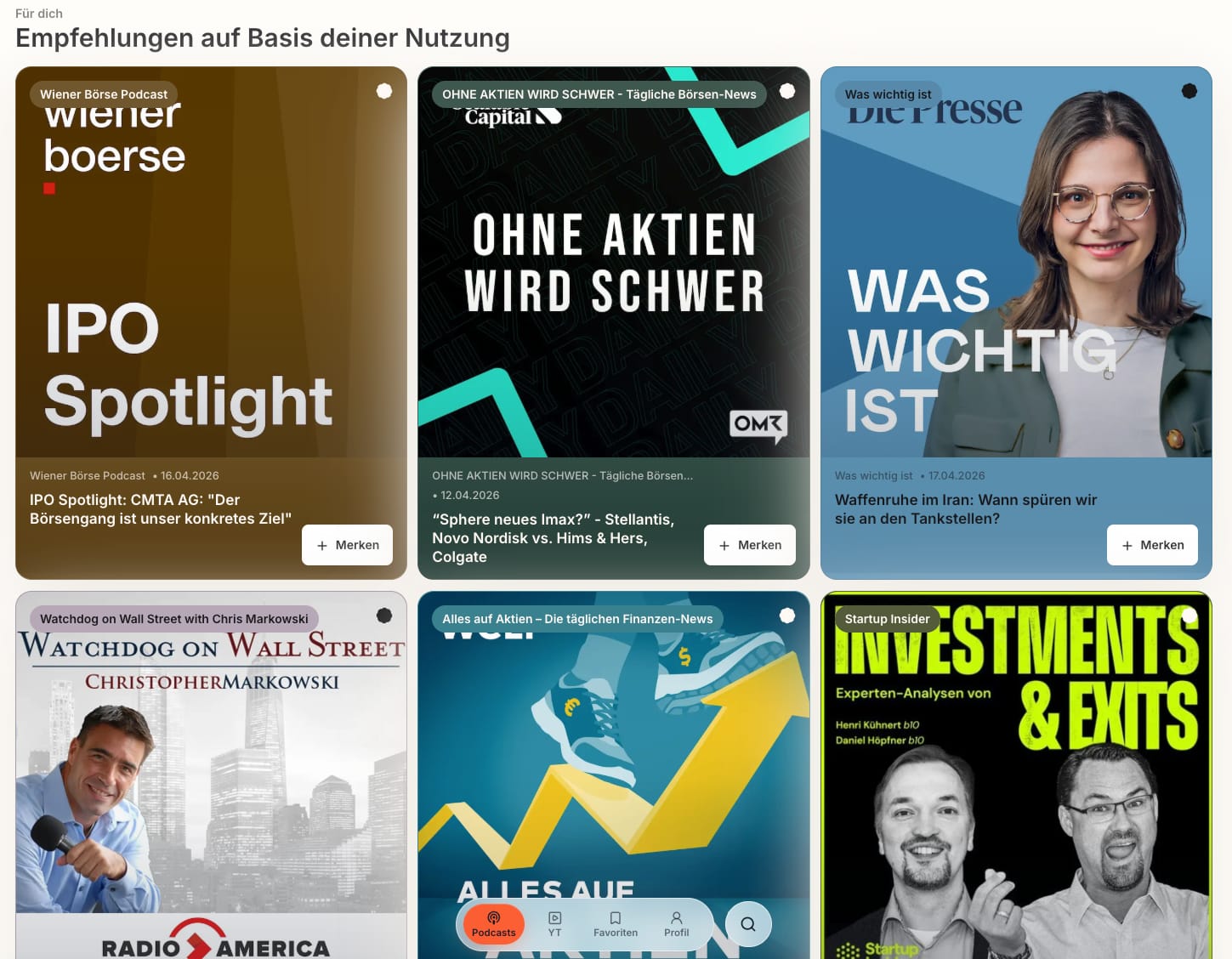 Mulinoo — Podcast-Wissen an einem Ort